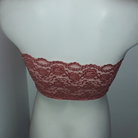 Dressbarn Coral Lace Bandeau NWT - Picture 3 of 5